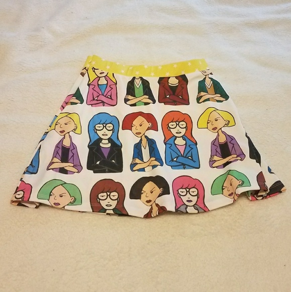 Dolls Kill Dresses & Skirts - Daria high waisted skater skirt